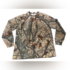 Outfitters Ridge Men's L Realtree Hardwoods Camo Hunting Long Sleeve Shirt